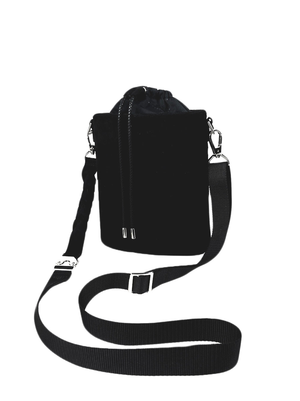 LB23AW-BAG01 | 组合圆筒皮包 | 黑色×黑色