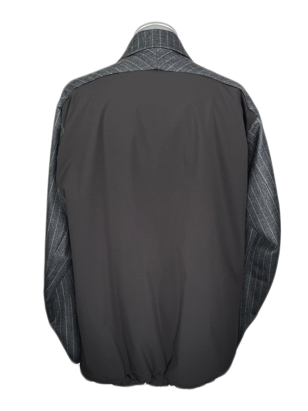LB23AW-JK01-GST | 背垫度假夹克 | 灰色条纹