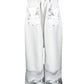 LB23AW-PT05-TC-DA | 3D 图形口袋褶边宽裤 | PLASTER 