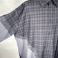 LB23AW-SH01-NDP-CK | ニードルパンチドッキングシャツ | CHECK×GANGER