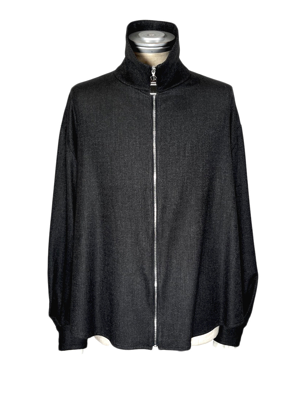 LB23AW-SHBL01-CWE-PL | Double cuff track shirt jacket | IRON×PLASTER
