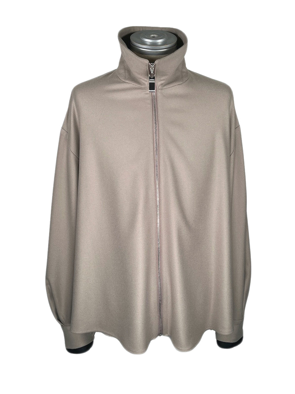 LB23AW-SHBL01-CWE-PL | 双袖口运动衬衫夹克 | 木×黑