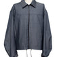 <LAST 1点> LB24AW-BL01-WDN | ウールフェイクデニムCWUジャケット | NAVY