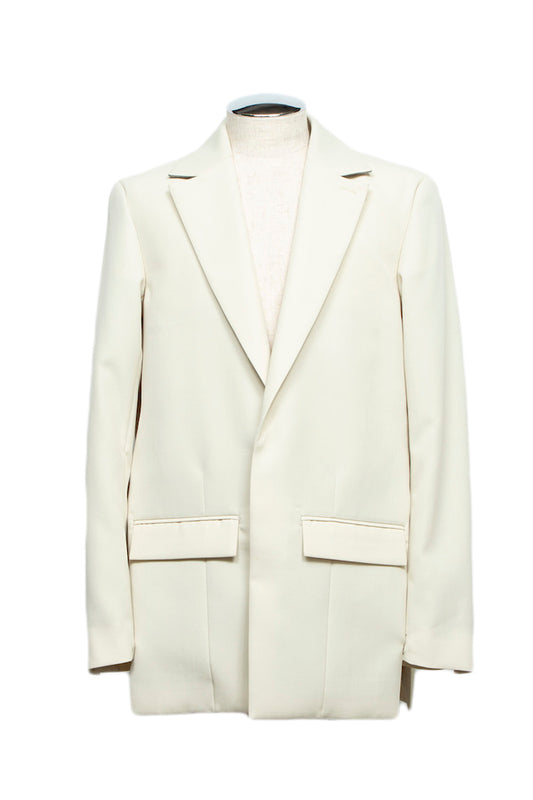 LB24AW-JK06-ADK | Side vent tailored jacket | IVORY