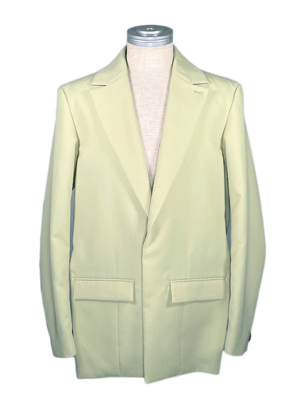 LB24AW-JK06-ADK | サイドベントテーラードジャケット | LIME GREEN