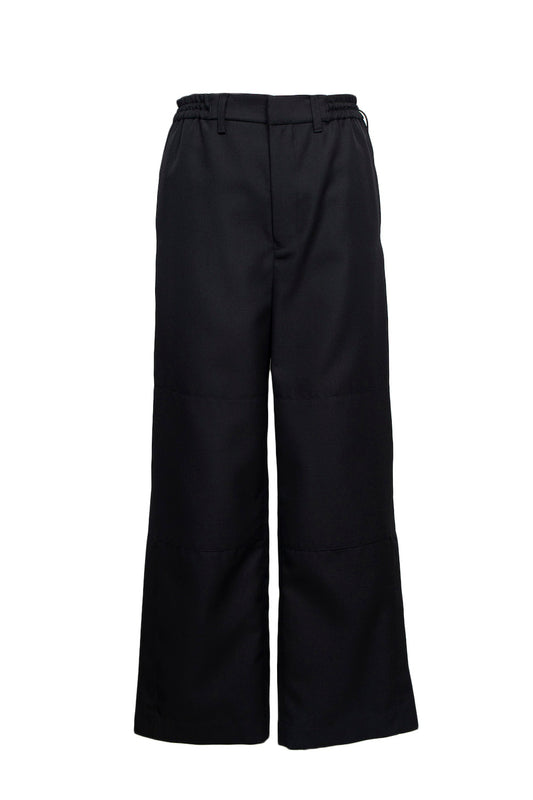 LB24AW-PT07-ADK | Side Zip Painter Trousers | BLACK