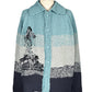 LB24SS-KNSH01 | Intarsia knit shirt cardigan | DIOPTASE 