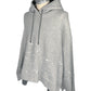 LB24SS-PK01-SFR-HP | Hand-painted sweatshirt hoodie | GRAY MARL 