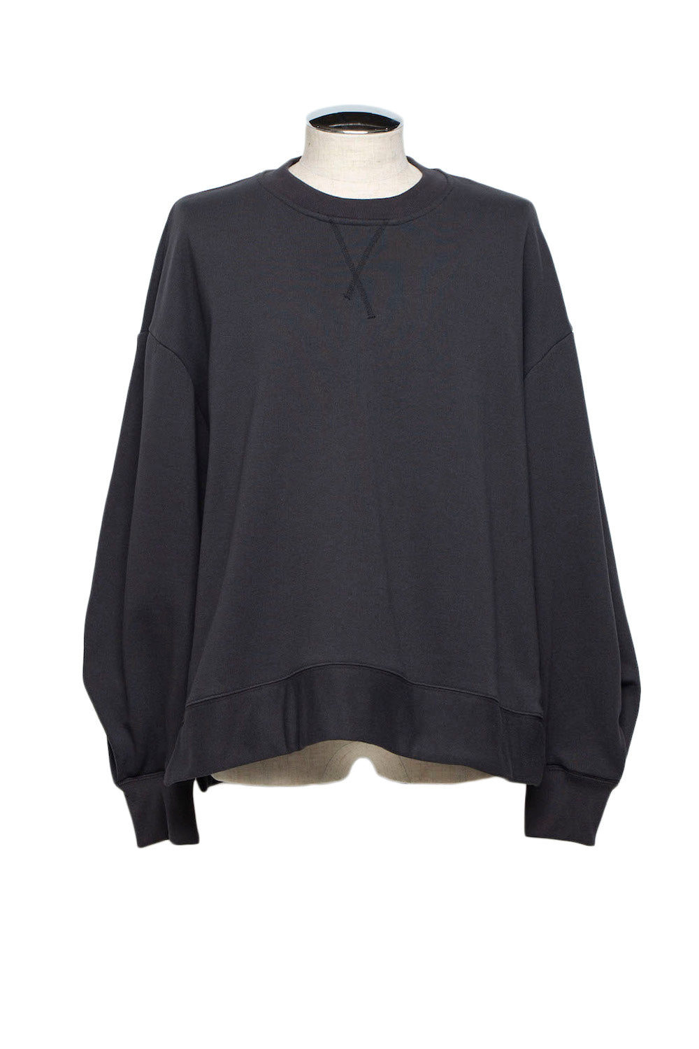 *Limited Edition* LB25AW-PO08-HJS | Vintage Finish Sweatshirt Pullover | Black Vintage