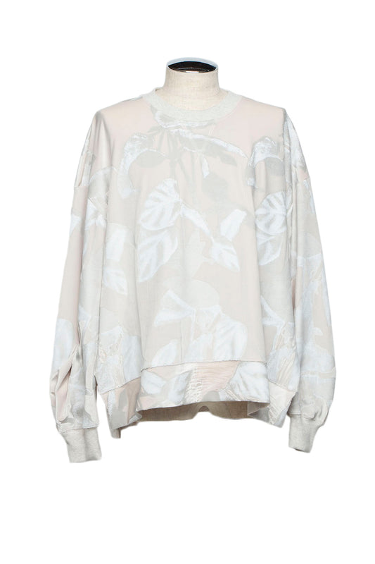 <last>  
LB25AW-PO08-PVL | 3D Printed Velour Jersey Pullover | Off White</last>