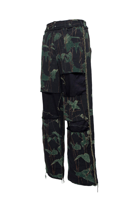 LB25AW-PT02-JQD | Reconstructed 5-Pocket Pants (Jacquard) | IVY