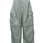 <LAST 1点> LB25AW-PT05-VTN | ヴィンテージナイロンデタッチャブルカーゴパンツ | SKY GRAY