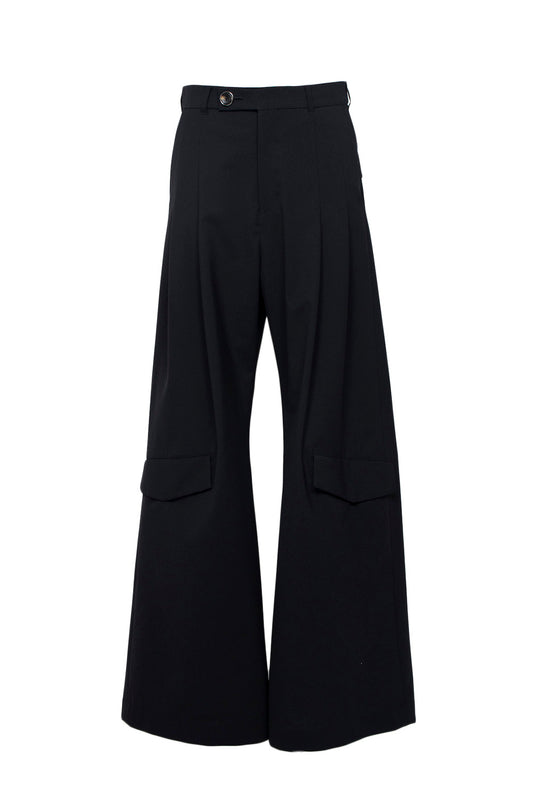 <LAST 1点> LB25AW-PT09-BDS | 3レイヤーボンディングスーツシンフラップバギートラウザー | BLACK