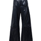 <LAST 1点> LB25AW-PT09-FFL | FAKE-FAKE LEATHER Ⅱ シンフラップバギートラウザー | BLACK