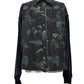 LB25AW-SH08-JQD | Velour Jersey Sleeve Easy Shirt (Jacquard) | Ivy x Black
