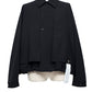 <LAST 1点> LB25AW-SH09-BDS | 3レイヤーボンディングスーツショートトレンチジャケット | BLACK
