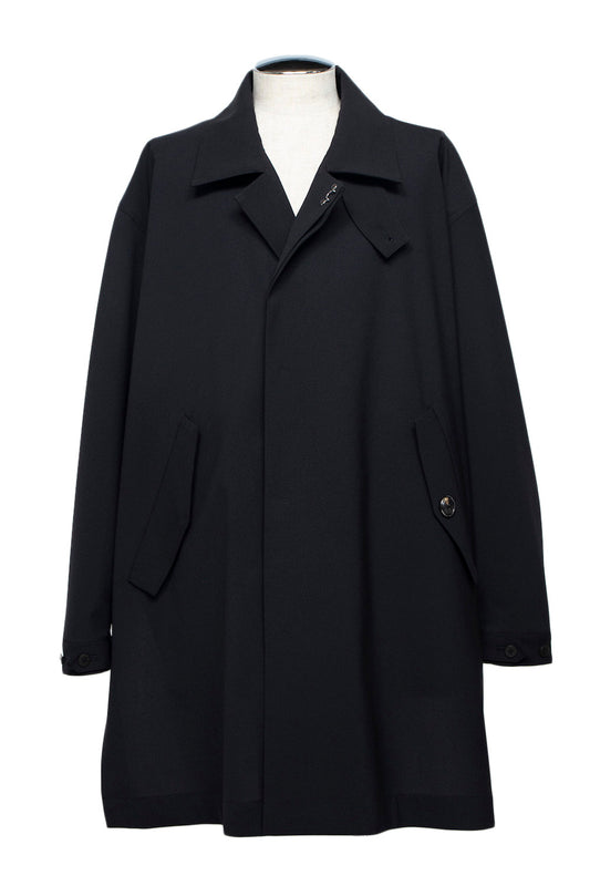 LB25AW-SHCO01-BDS | 3レイヤーボンディングスーツステンカラーライトコート | BLACK