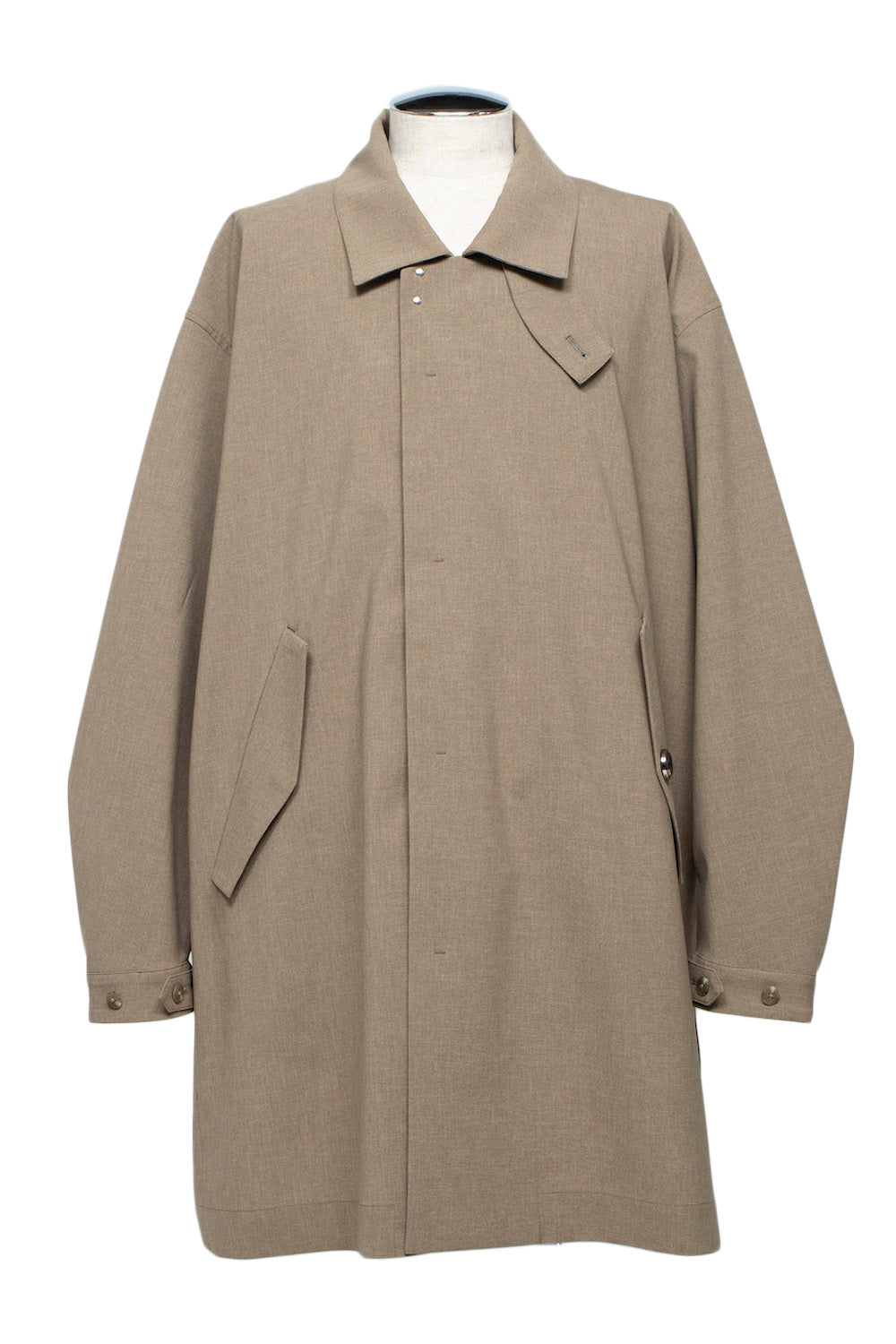 LB25AW-SHCO01-BDS | 3レイヤーボンディングスーツステンカラーライトコート | LEGHORN