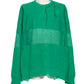 LB25SS-KNTE03 | ハンドステッチクラッシュドサマーニット | GREEN