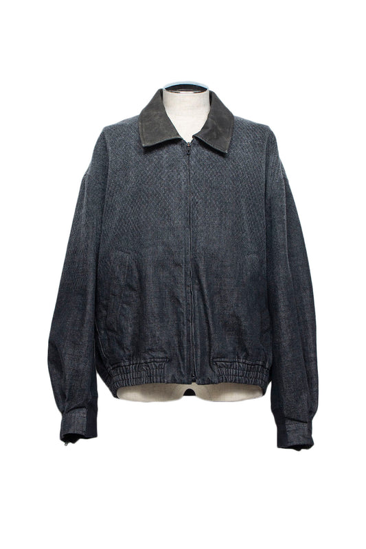 LB26AW-JK10-NDD | グラデーションニードルパンチデニム再構築ジャケット2.0 | BLACK DENIM