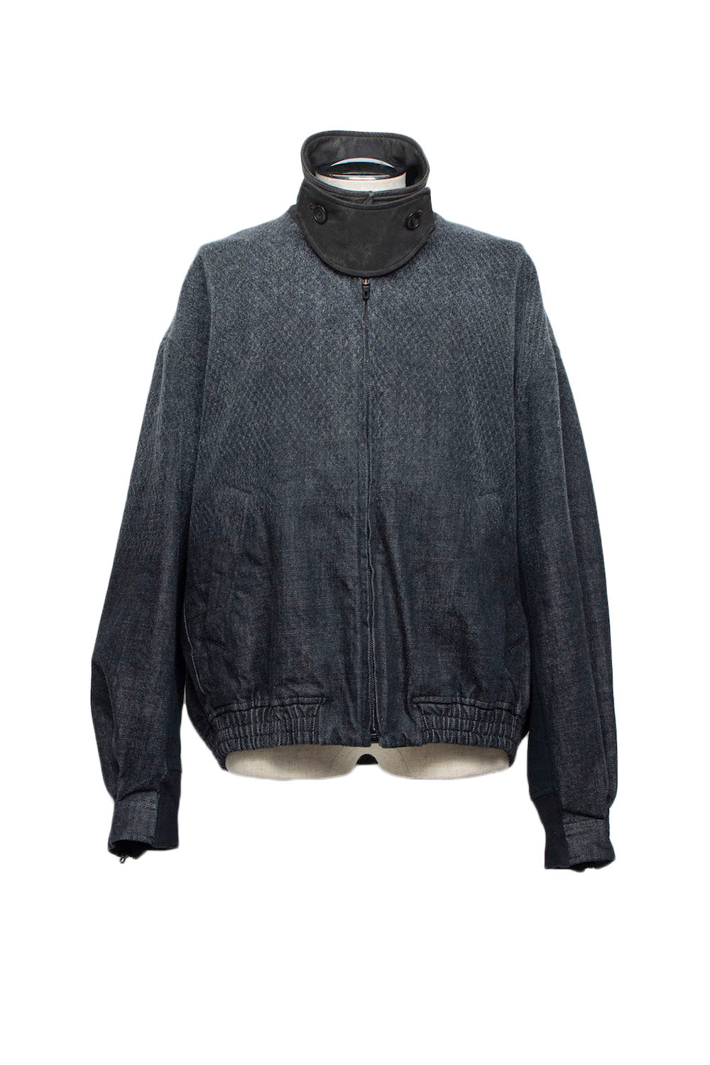 <last item> LB26SS-JK02-HPD | Foil Print Reconstructed Carpenter Denim Jacket | BLACK×FOIL</last>