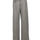 <LAST 1点> LB26AW-PT11-LTD | ダブルクロスリュクスツイード ツイステッドウエストトラウザー | HERRINGBONE GR