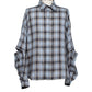 LB26AW-SH11-AMZ |  アムンゼン デタッチャブルスリーブシャツ | BLUE CHECK