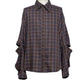 LB26AW-SH11-AMZ |  アムンゼン デタッチャブルスリーブシャツ | BROWN CHECK
