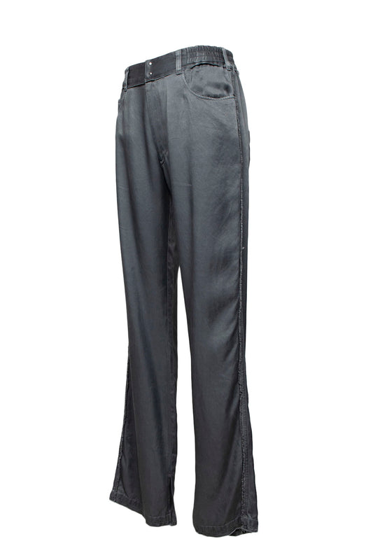 LB26SS-PT02-PDC | ピグメントウォッシュドローライズ5Pセミフレアパンツ | SLATE GRAY