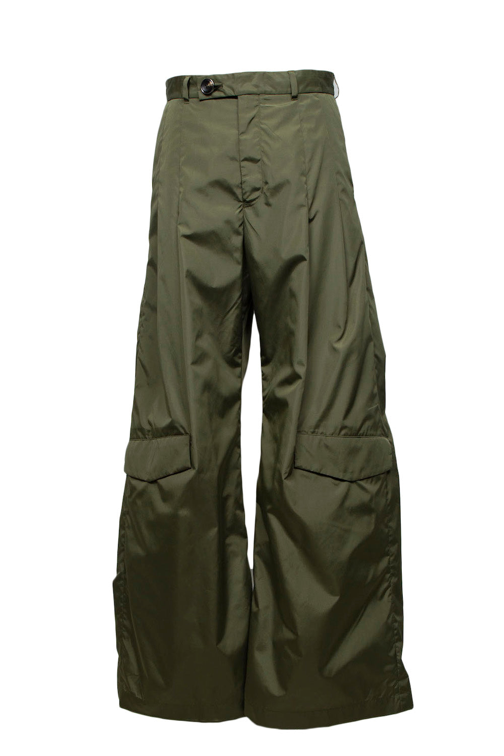 LB26SS-PT09-TRT | TRUSSAIR®︎ TWILL シンフラップバギートラウザー | MILITARY GREEN