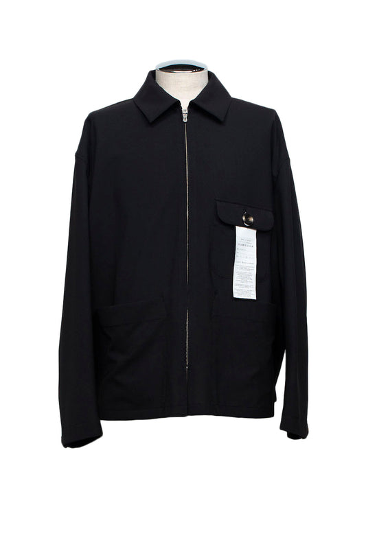 LB26SS-SH10-BDS | オリジナル3レイヤー ジップフライカバーオール | BLACK