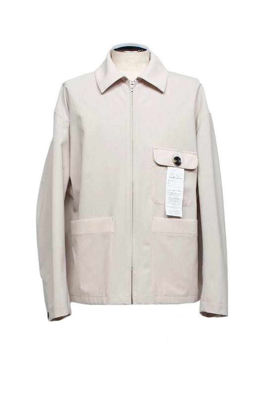 LB26SS-SH10-BDS | オリジナル3レイヤー ジップフライカバーオール | NATURAL