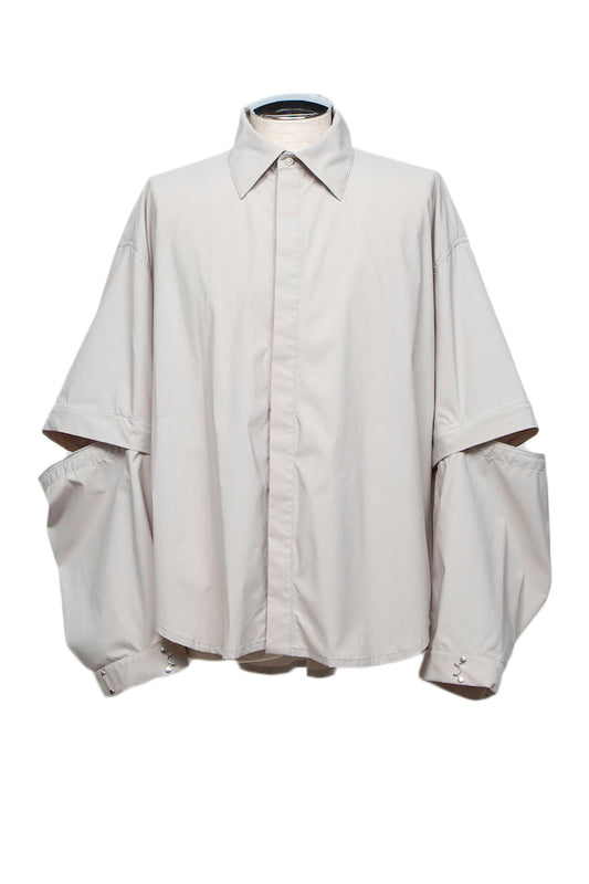 LB26SS-SH11-TCB | プライムフレックス デタッチャブルスリーブシャツ | GREIGE