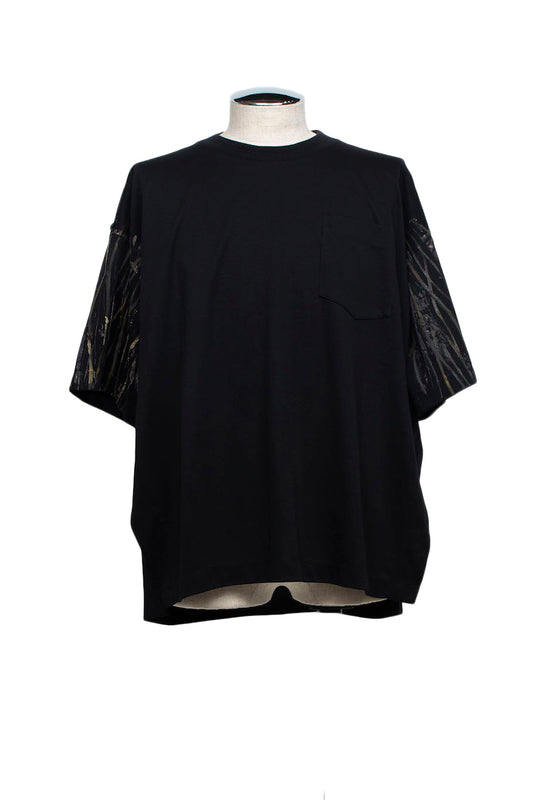 <last>
 LB25AW-TE09-HDP | Superior Pima Cotton Hand-Painted T-Shirt | White</last>