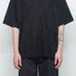 LBLM-TE09-PLN | スーペリアピマコットンオリジナルリブネックTシャツ | BLACK