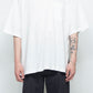LBLM-TE09-PLN | スーペリアピマコットンオリジナルリブネックTシャツ | WHITE