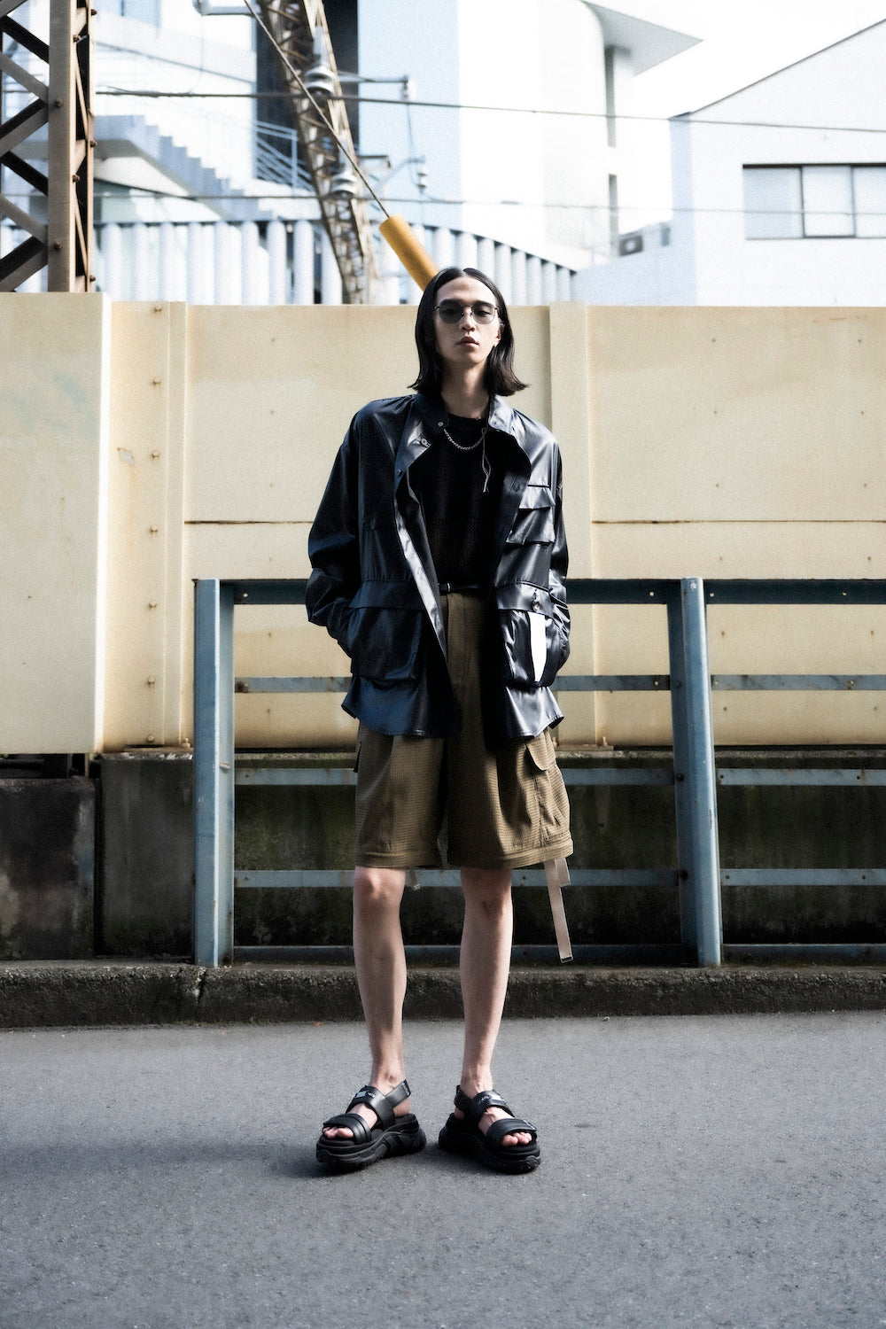 LB25SS-PT05-DTA | 'TORAY' Dot Air®️ デタッチャブルカーゴパンツ | OLIVE