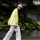 LB25SS-KNTE03 | ハンドステッチクラッシュドサマーニット | YELLOW