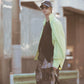 LB24AW-SHBL01-OMS | Omi Sable Track Shirt Blouson | NEON GREEN