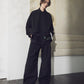 <LAST 1点> LB25AW-SH09-BDS | 3レイヤーボンディングスーツショートトレンチジャケット | BLACK