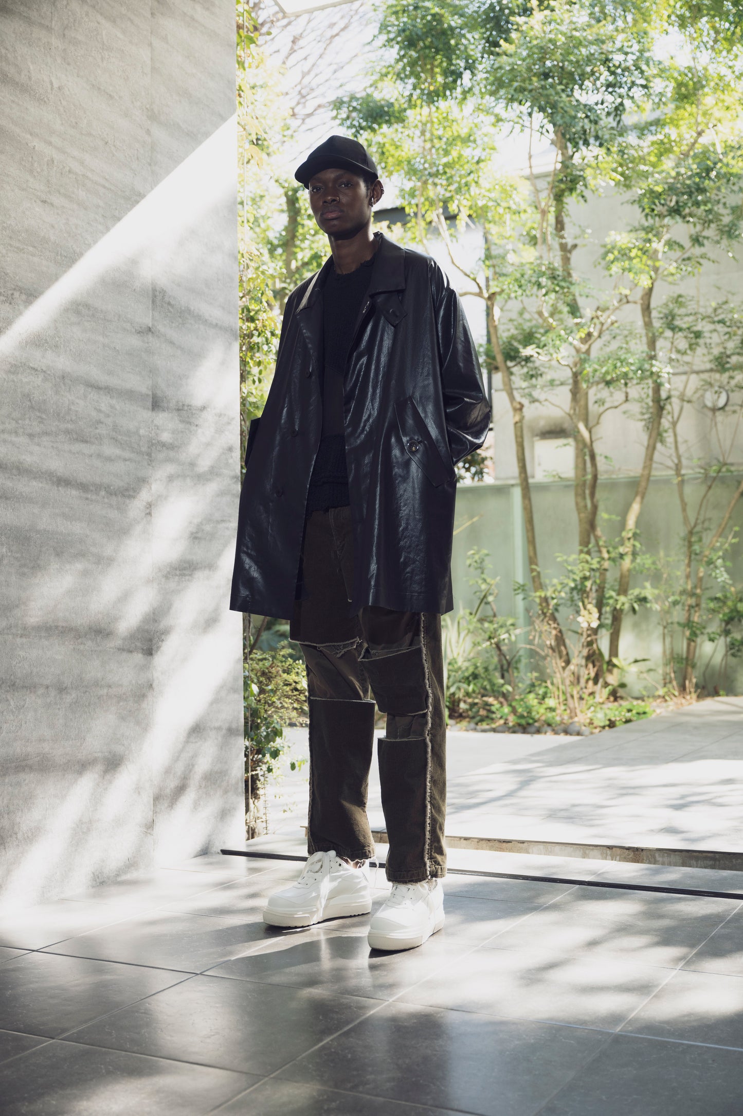 <last> LB25AW-PT02-CDR | Reconstructed 5-Pocket Pants (Corduroy) | OLIVE</last>
