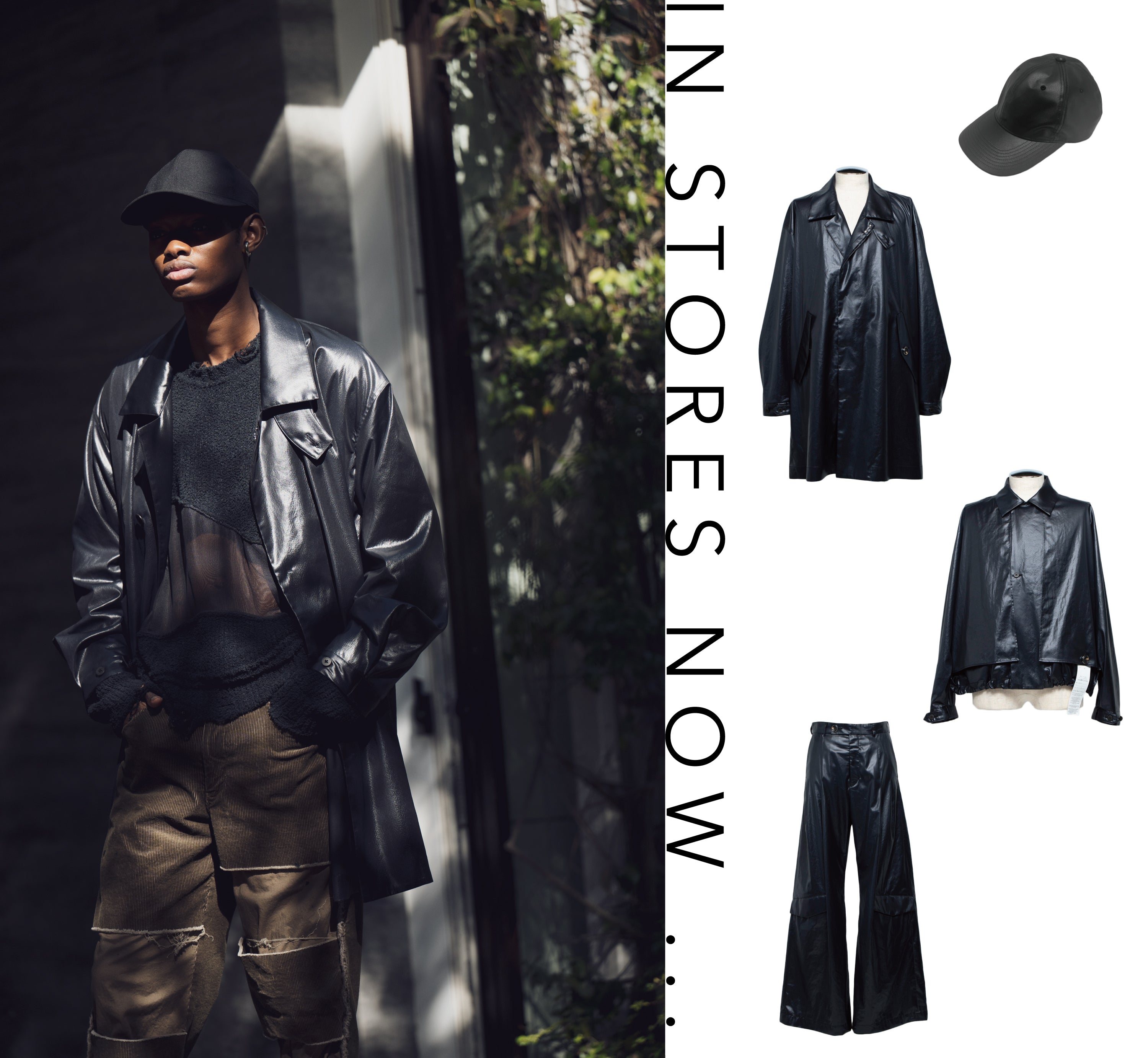 Licht Bestrebenアートモチーフウィンドブレーカー BLACK Licht Bestreben Online Store