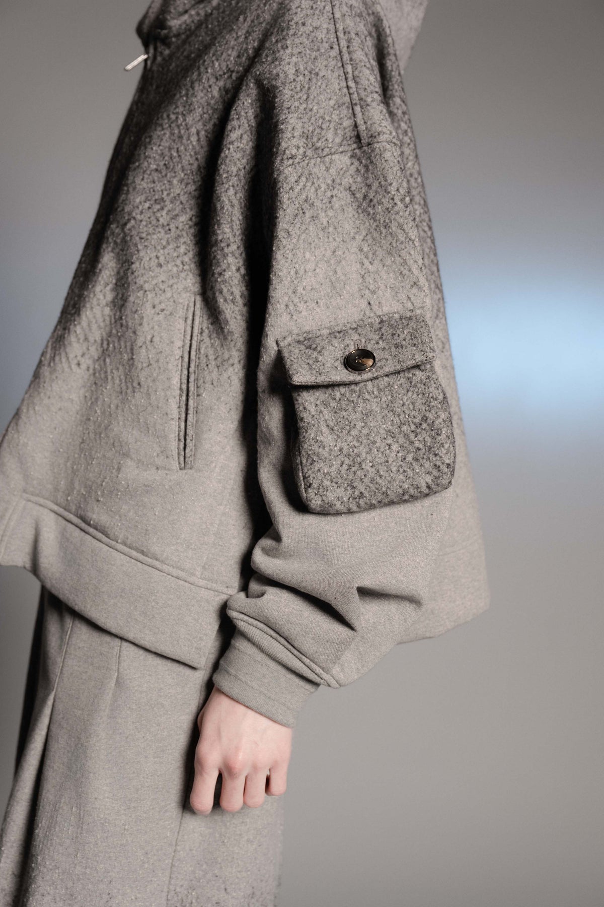 <last item> 
LB26SS-PT09-BDS | Original 3-Layer Sinflap Baggy Trousers | NATURAL</last>