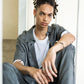 <LAST 1点> LB26SS-SH08-PDC | ピグメントウォッシュドショートスリーブコンパクトシャツ | SLATE GRAY