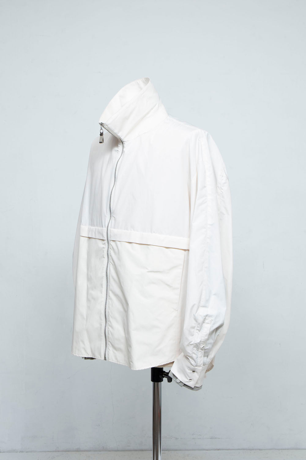 LB24SS-SHBL01-TFT | 粉触塔夫绸运动衬衫夹克 | 