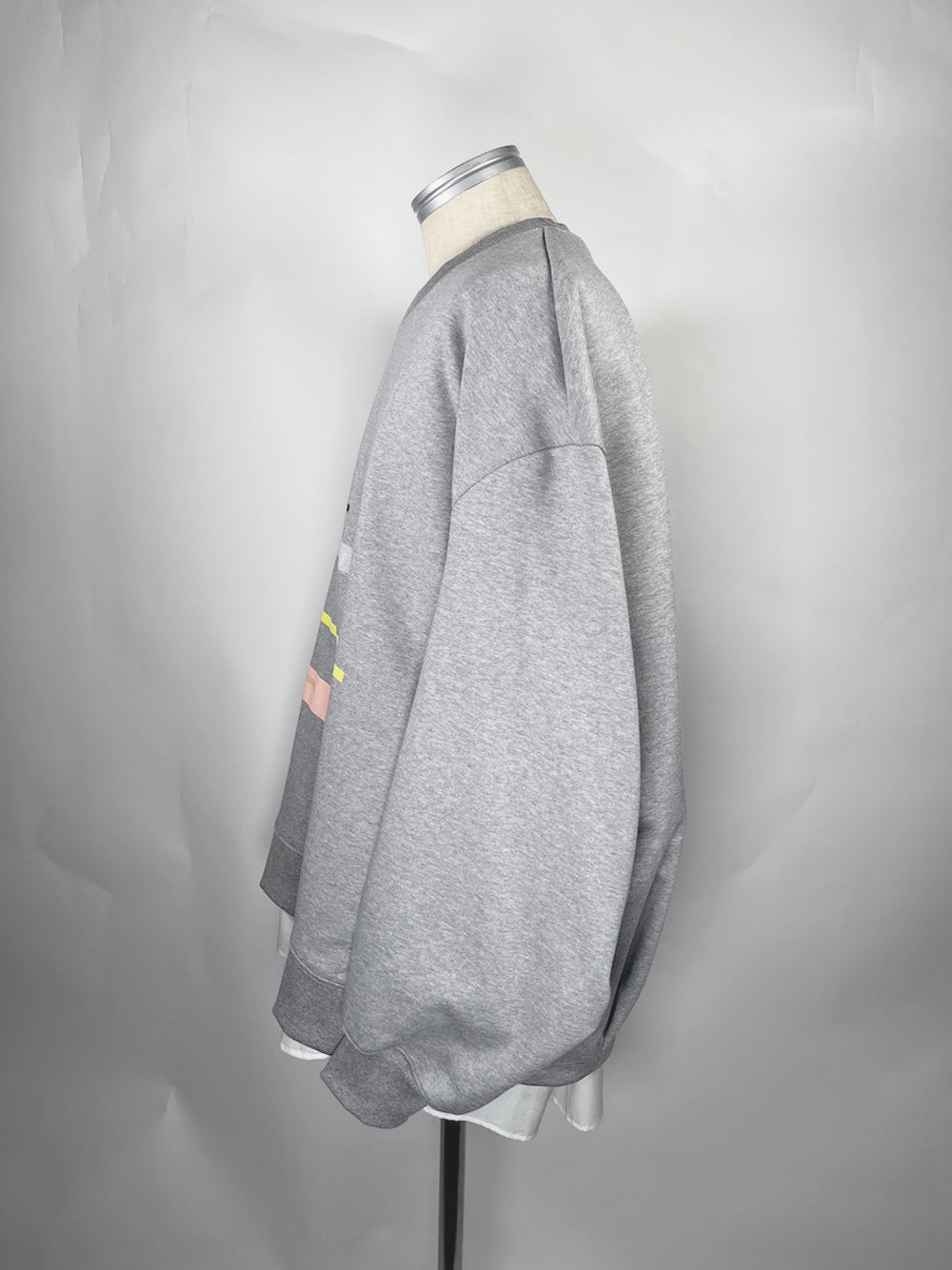 LB23SS-PO04-FPR | 混合印花套装套头衫 | 混灰色