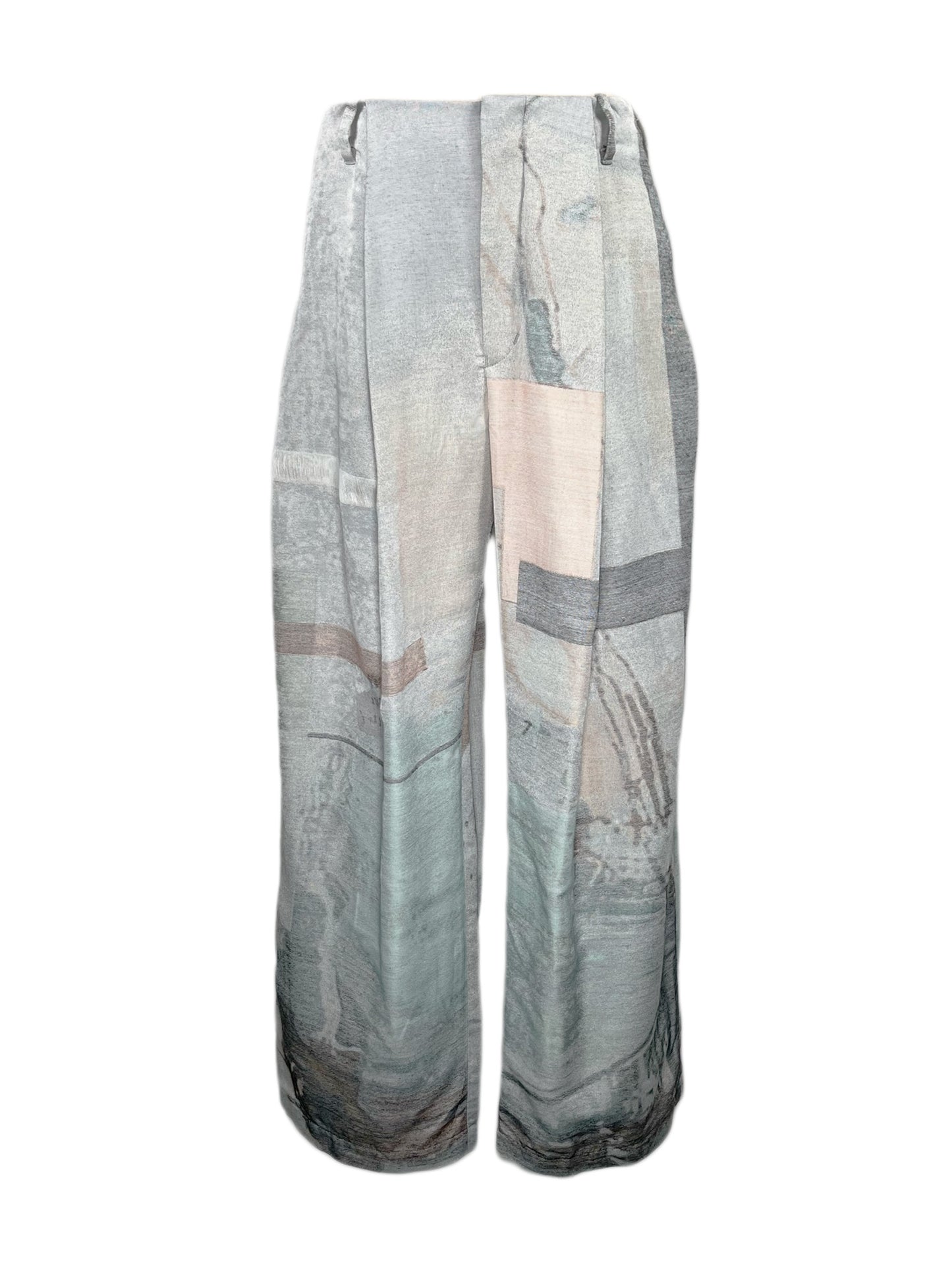 LB23SS-PT05-JQ | Original Full Jacquard Pocket Tuck Wide Pants | RE:SORT