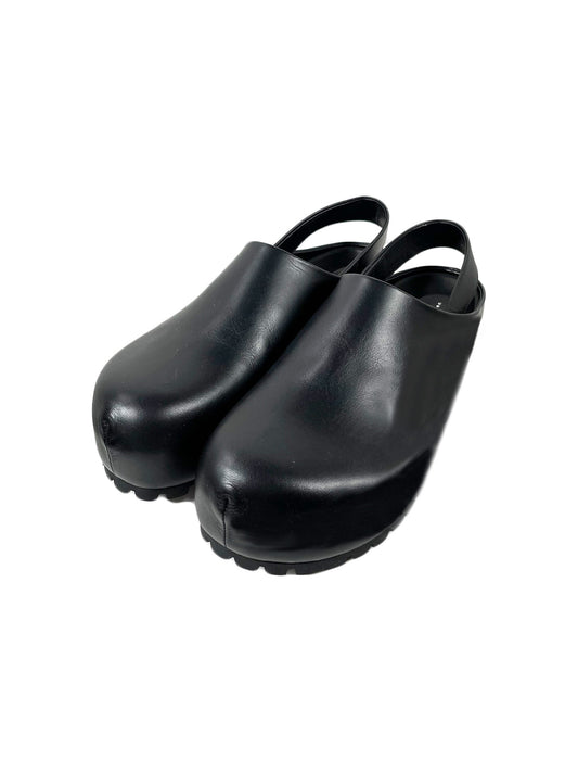 LB23SS-SHOES01-PL | レザーサボ | BLACK